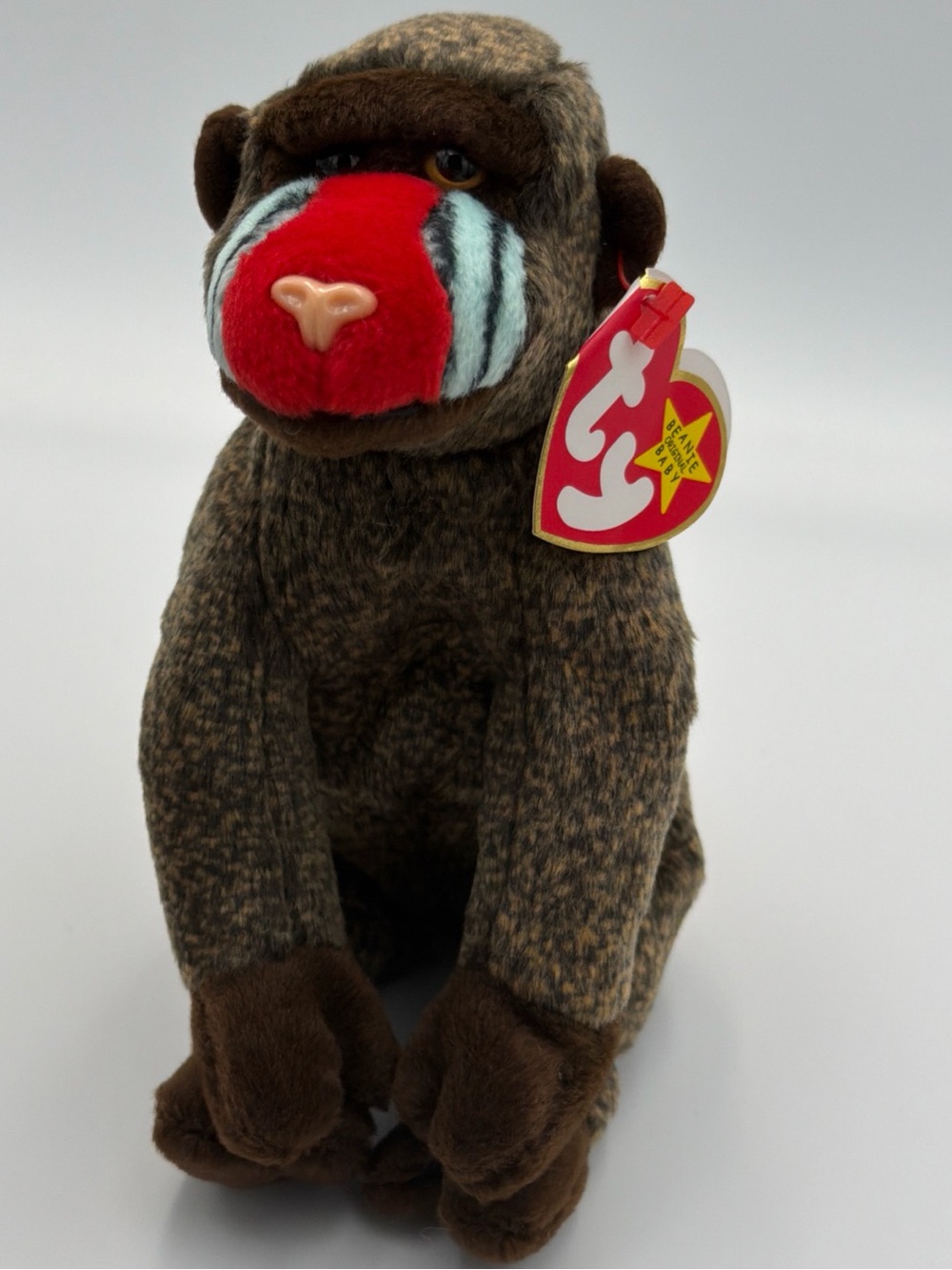 TY Beanie Original Babies CHEEKS The Baboon